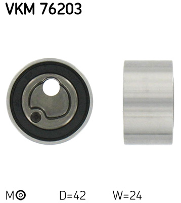 SKF Feszítőgörgő, vezérműszíj VKM76203_SKF